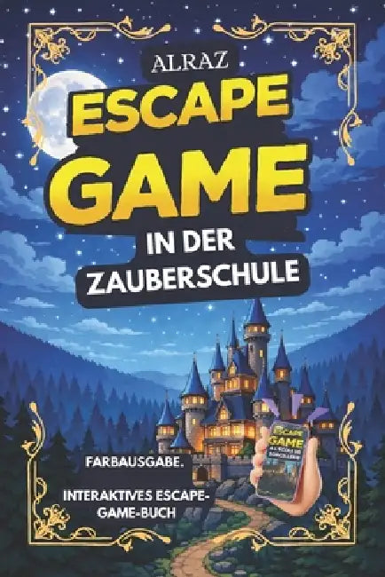 ALRAZ - Interaktives Escape Game: IN DER ZAUBERSCHULE: Fesselnde Herausforderungen und Abenteuer für angehende Zauberer jeden Alters by Sofia Farent