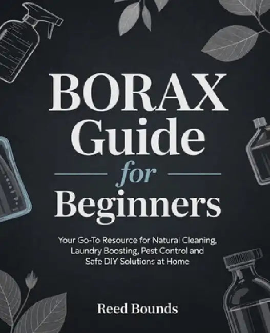 Borax Guide for Beginners: Your Go-To Resource for Natural Cleaning, Laundry Boosting, Pest Control and Safe DIY Solutions at Home by Reed Bounds