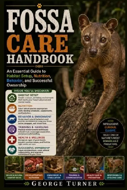 Fossa Care Handbook: An Essential Guide to Habitat Setup, Nutrition, Behavior, and Successful Ownership by George Turner