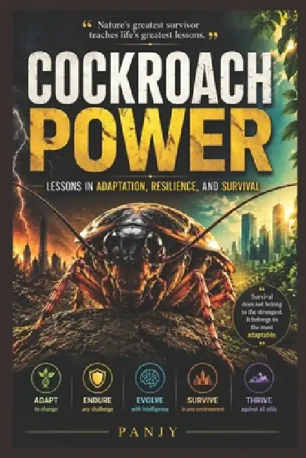 Cockroach Power: Lessons in Adaptation, Resilience, and Survival by Panjy