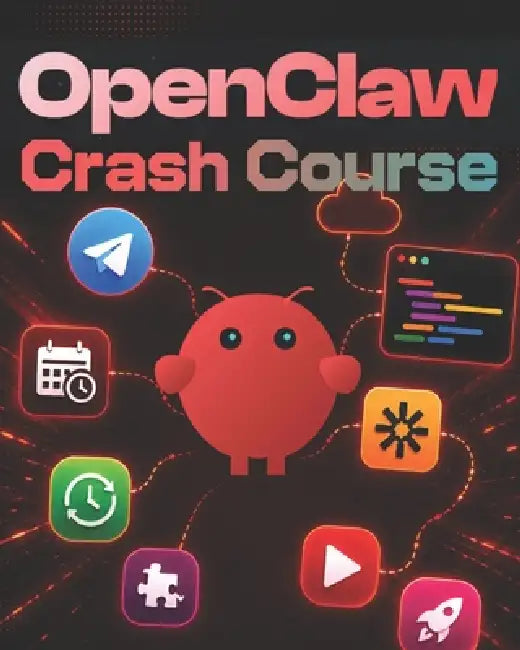 OpenClaw Crash Course: Build AI Automations, Workflows, Skills, MCP Integrations, Content Creation and Apps with OpenClaw by Greg Lim