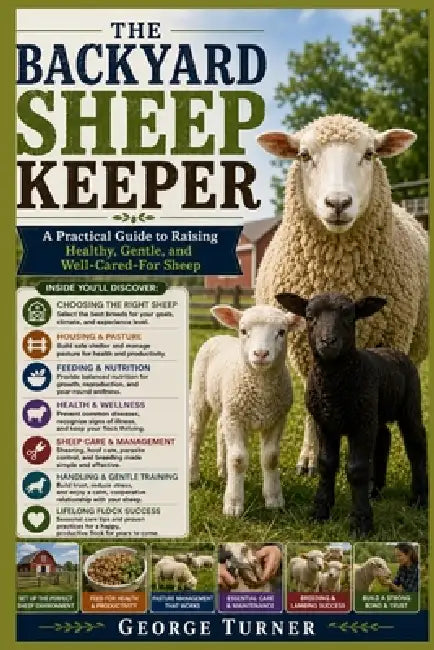 The Backyard Sheep Keeper: A Practical Guide to Raising Healthy, Gentle, and Well-Cared-For Sheep by George Turner
