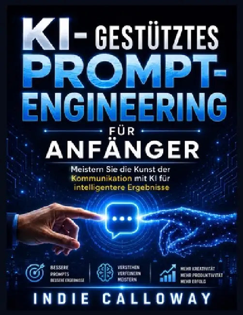 KI-gestütztes Prompt-Engineering für Anfänger: Meistern Sie die Kunst der Kommunikation mit KI für intelligentere Ergebnisse by Indie Calloway