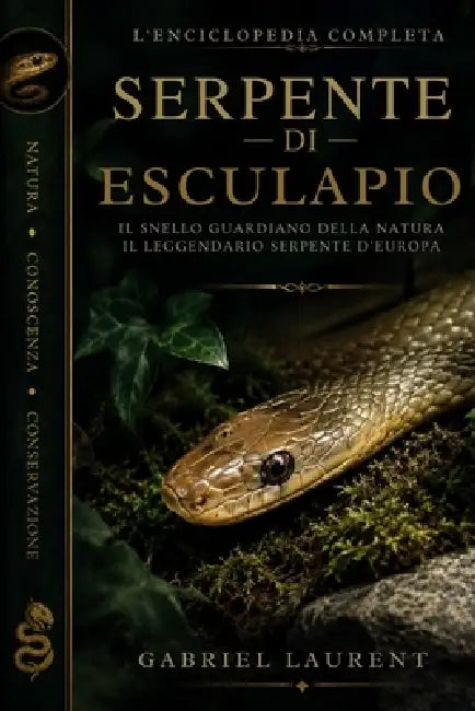 Serpente di Esculapio: Il snello guardiano della natura Il leggendario serpente d'Europa by Gabriel Laurent
