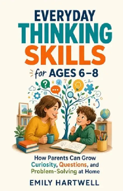 Everyday Thinking Skills for Ages 6-8: How Parents Can Grow Curiosity, Questions, and Problem-Solving at Home by Emily Hartwell
