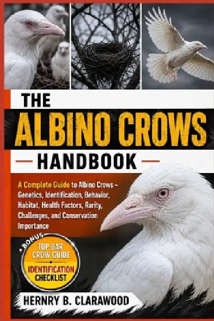 Albino Crows Handbook: A Complete Guide to Albino Crows - Genetics, Identification, Behavior, Habitat, Health Factors, Rarity, Challenges, and Conserv by Hernry B. Clarawood