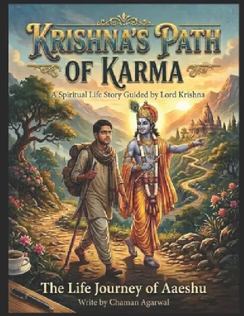 Krishna's Path of Karma: The Life Journey of Aaeshu: A Spiritual Life Story Guided by Lord Krishna by Chaman Agarwal
