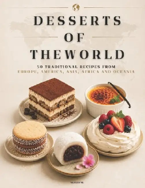 Desserts of the World: 50 Traditional Recipes from Europe, America, Asia, Africa and Oceania to Discover the World's Most Famous Desserts by Skyler ML