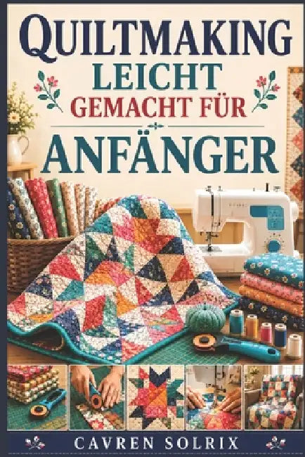 Quiltmaking Leicht Gemacht Für Anfänger: Eine Schritt-für-Schritt-Anleitung für Quilttechniken, einfache Muster und die Umsetzung von Projekten vom er by Cavren Solrix