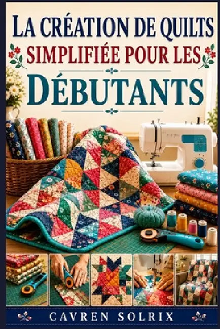 La Création de Quilts Simplifiée Pour Les Débutants: Un guide étape par étape des techniques de courtepointe, des modèles faciles et de la création de by Cavren Solrix