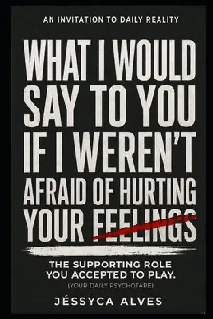 What I would say to you if I weren't afraid of hurting your feelings.: The supporting role you accepted to play. by Jéssyca Alves