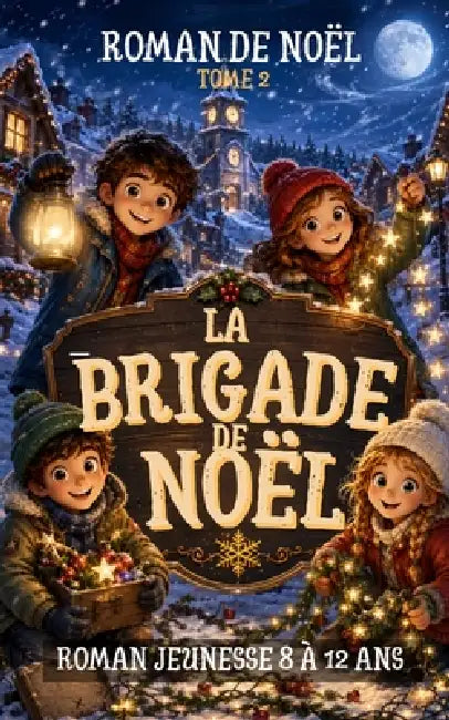 Brigade de Noël: TOME 2: Un roman jeunesse chaleureux, magique et plein d'aventure pour les enfants de 8 à 12 ans by Laurent Desmazeau