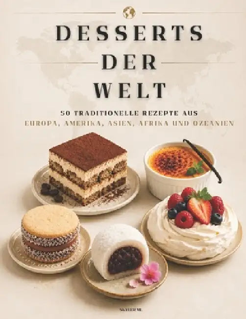 Desserts Der Welt: 50 Internationale Dessertrezepte - Traditionelle Süßspeisen aus Europa, Amerika, Asien, Afrika und Ozeanien by Skyler ML