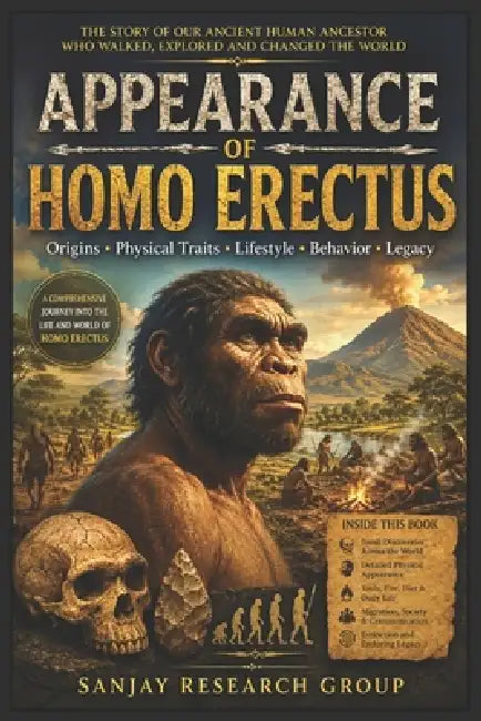 Appearance of Homo Erectus: The Story of Our Ancient human Ancestor Who Walked, Explored and Changed the World by Sanjay Mandavi