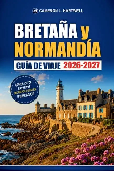 Bretaña Y Normandía Guía De Viaje 2026-2027: Mont Saint-Michel, playas del Día D, Saint-Malo, Bayeux, rutas costeras e itinerarios by Cameron L. Hartwell
