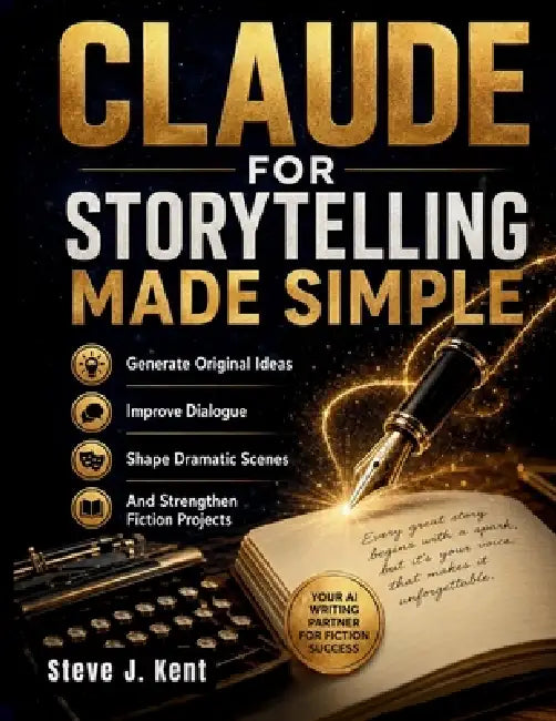 Claude for Storytelling Made Simple: Generate Original Ideas, Improve Dialogue, Shape Dramatic Scenes, And Strengthen Fiction Projects by Steve J. Kent