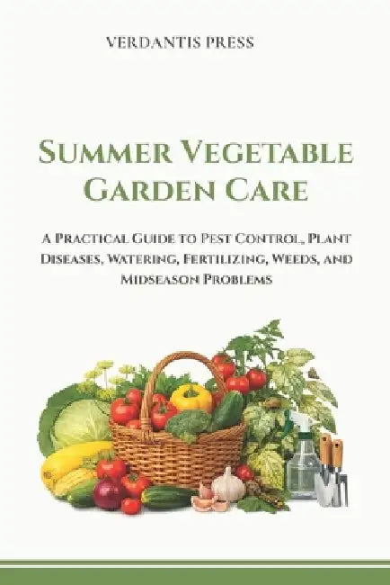 Summer Vegetable Garden Care: A Practical Guide to Pest Control, Plant Diseases, Watering, Fertilizing, Weeds, and Mid-Season Problems by Verdantis Press