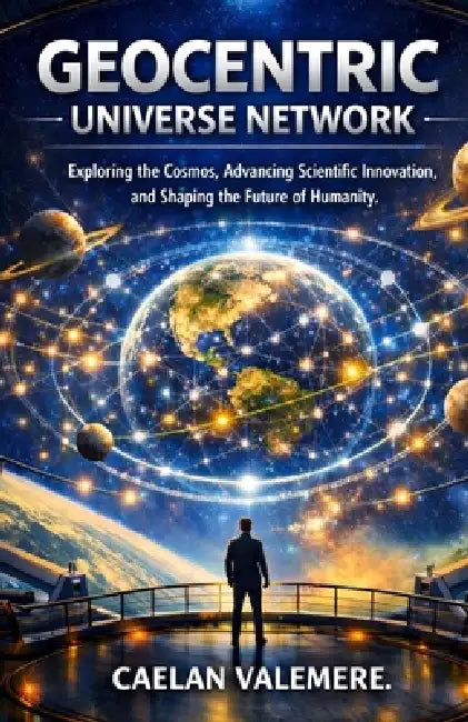 Geocentric Universe Network: Exploring the Cosmos, Advancing Scientific Innovation, and Shaping the Future of Humanity by Caelan Valemere