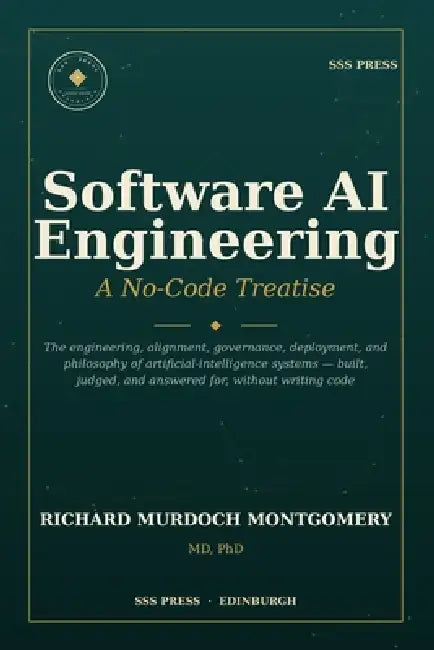 Software AI Engineering: A No-Code Treatise The engineering, alignment, governance, deployment, and philosophyof artificial-intelligence systems - bui by Richard Murdoch Montgomery