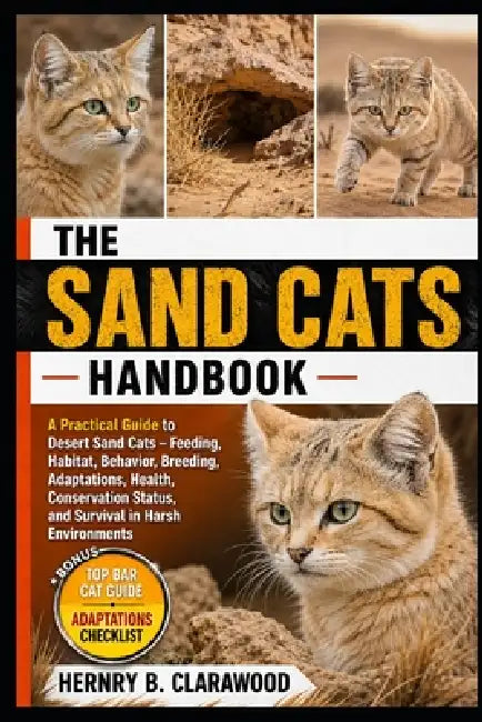 Sand Cats Handbook: A Practical Guide to Desert Sand Cats - Feeding, Habitat, Behavior, Breeding, Adaptations, Health, Conservation Status, and Surviv by Hernry B. Clarawood