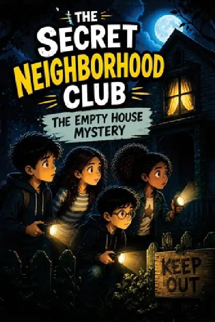 The Secret Neighborhood Club: The Empty House Mystery: A Spooky Adventure for Kids by Naren Dra