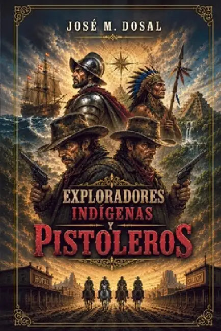 Exploradores, indígenas y pistoleros: La conquista de América by José M. Dosal