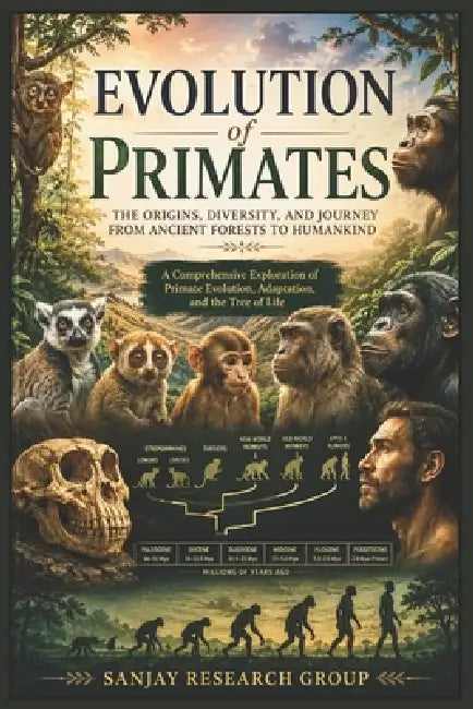 Evolution of Primates: The Origins, Diversity and Journey from Ancient Forests to Humankind by Sanjay Mandavi