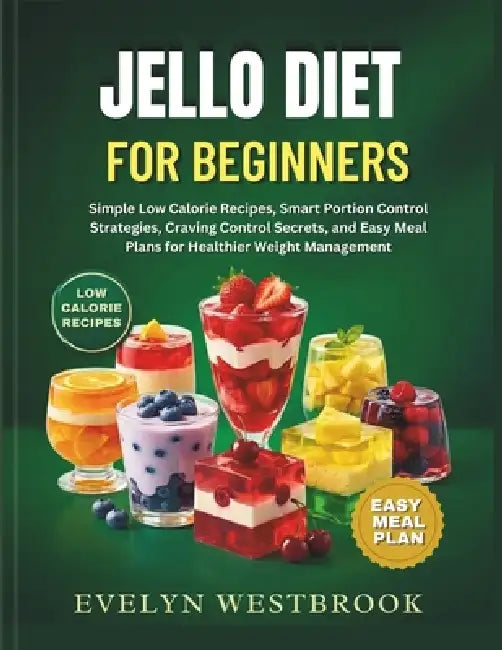 Jello Diet for Beginners: Simple Low Calorie Recipes, Smart Portion Control Strategies, Craving Control Secrets, and Easy Meal Plans for Healthier Wei by Evelyn Westbrook
