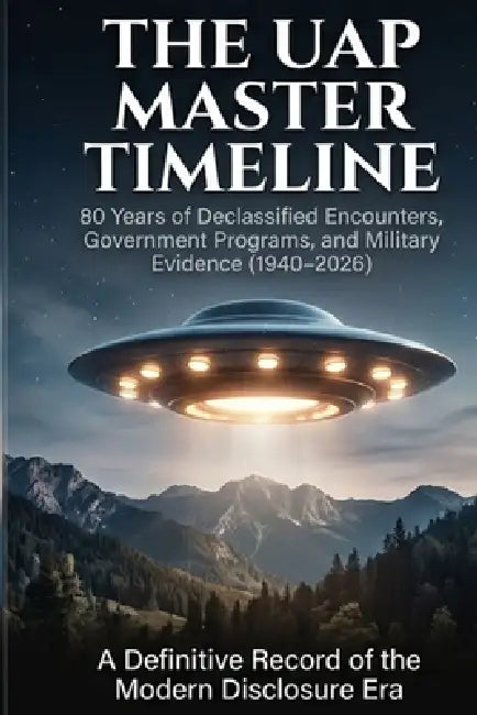 The UAP Master Timeline: 80 Years of Declassified Encounters, Government Programs, and Military Evidence (1940-2026) by Darren J. Field