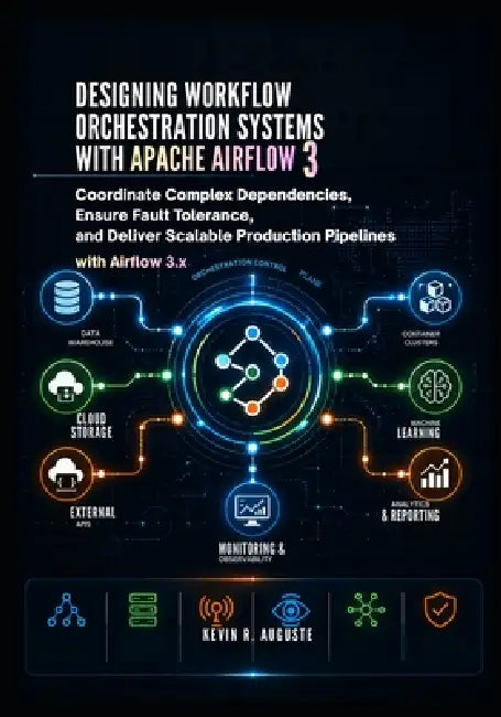 Designing Workflow Orchestration Systems with Apache Airflow 3: Coordinate Complex Dependencies, Ensure Fault Tolerance, and Deliver Scalable Producti by Kevin R. Auguste