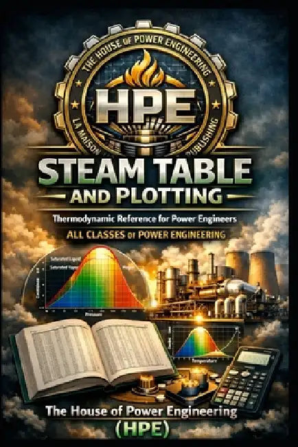 HPE STEAM TABLE AND PLOTTING - Thermodynamic Reference for Power Engineers: All Classes of Power Engineering by The House of Power Engineering -. Hpe