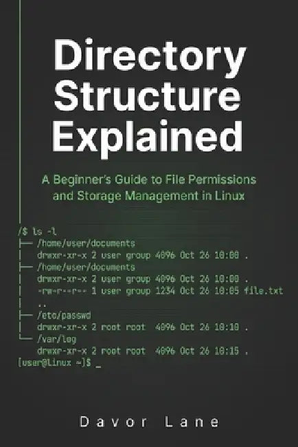 Directory Structure Explained: A Beginner's Guide to File Permissions and Storage Management in Linux by Davor Lane