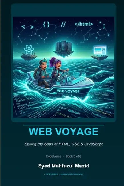 Web Voyage: Sailing the Seas of HTML, CSS & JavaScript by Syed Mahfuzul Mazid