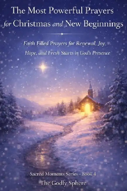 The Most Powerful Prayers for Christmas and New Beginnings: Faith Filled Prayers for Renewal, Joy, Hope, and Fresh Starts in God's Presence by The Godly Sphere