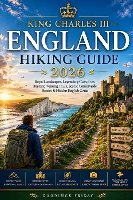 King Charles III England Hiking Guide 2026: Royal Landscapes, Legendary Coastlines, Historic Walking Trails, Scenic Countryside Routes & Hidden Englis by Goodluck Friday