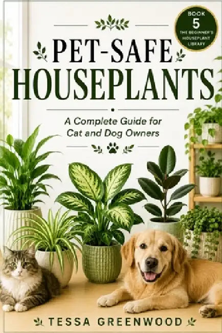 Pet-Safe Houseplants: A Complete Guide for Cat and Dog Owners by Tessa Greenwood