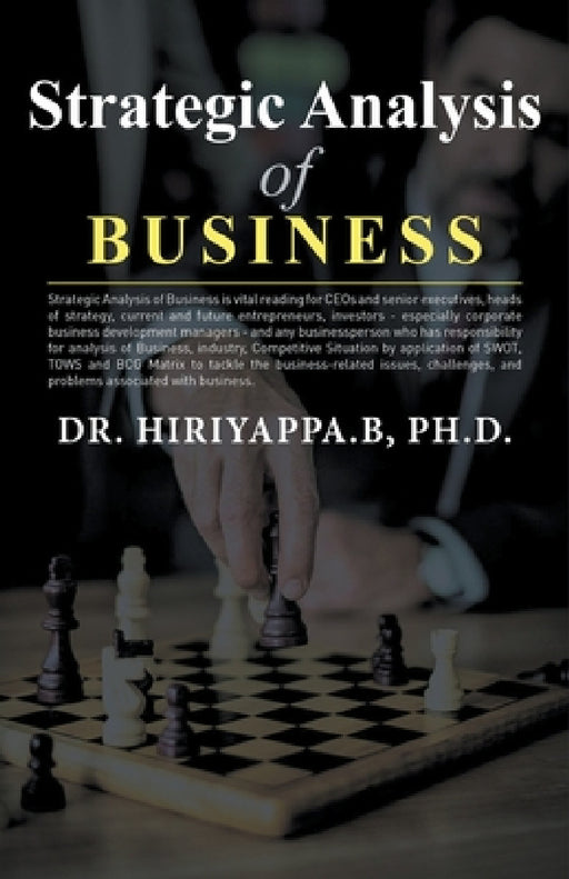 Strategic Analysis of Business by Hiriyappa B