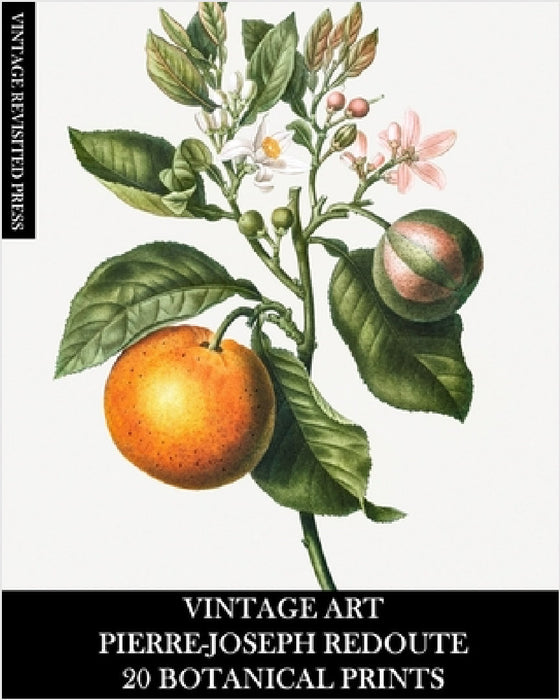 Vintage Art: Pierre-Joseph Redoute: 20 Botanical Prints by Vintage Revisited Press