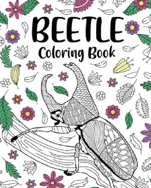 Beetle Coloring Book by Paperland