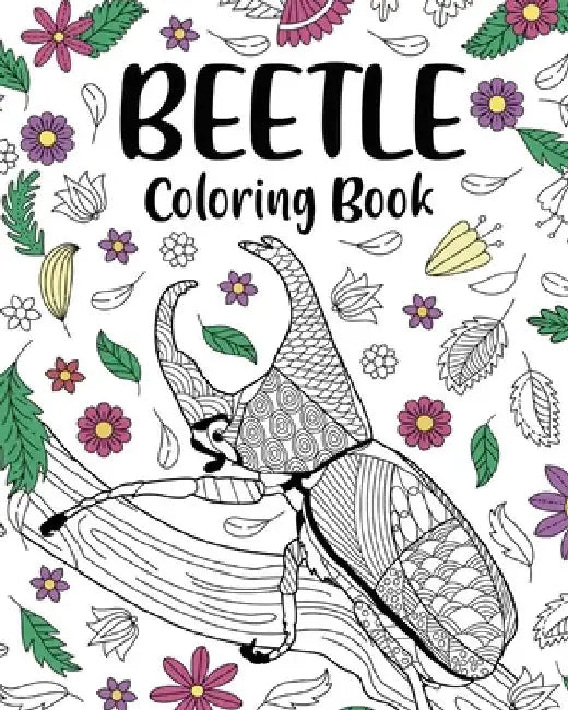 Beetle Coloring Book by Paperland