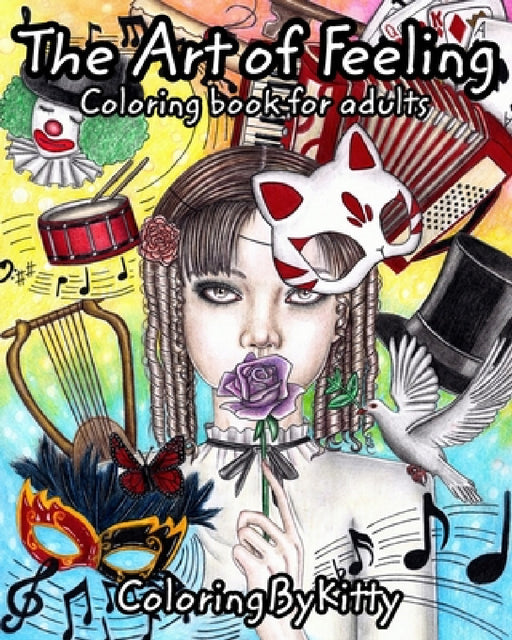 ColoingByKitty: The Art of Feeling: Coloring book for adults by A. Chebunina, E. Chebunina