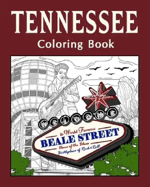 Tennessee Coloring Book by Paperland