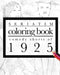 Seriatim coloring book: Comedy shorts of 1925 by Maxime Lefrancois