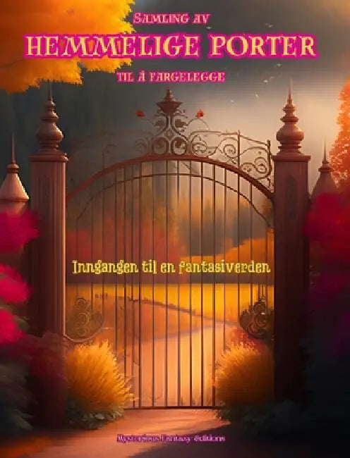 Samling av hemmelige porter til å fargelegge - Inngangen til en fantasiverden: En oppsiktsvekkende bok som oppmuntrer til kreativitet og avslapning by Mysterious Fantasy Editions