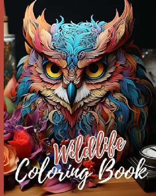 Wildlife Coloring Book: A Coloring Book Featuring 50 Incredibly Cute Baby Animals from Forest by Thy Nguyen