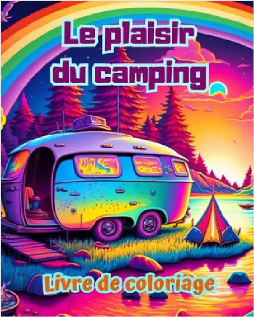 Le plaisir du camping Livre de coloriage pour les amateurs de nature et de plein air Designs créatifs et relaxants: Scènes de camping impressionnantes by Bright Soul Editions