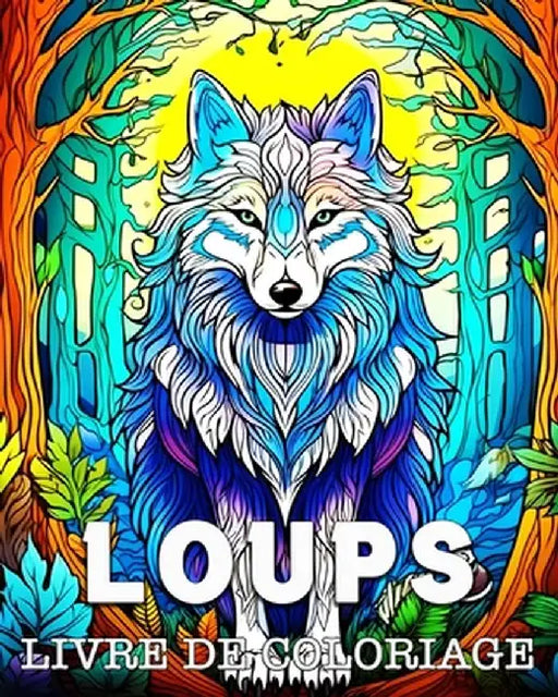 Loups Livre de Coloriage: Belles Images à Colorier pour se Détendre by Anna Colorphil