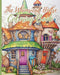 The Whimsical House Coloring Book: Coloring Book of Fantastic Houses Design, Creative Haven Whimsical Houses by Thy Nguyen