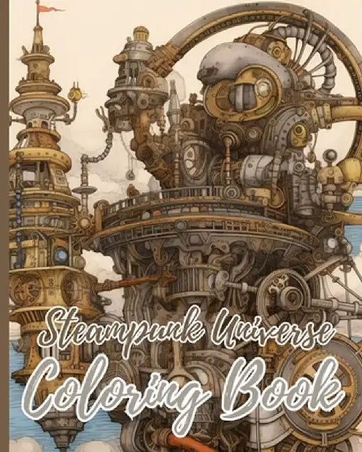 Steampunk Universe Coloring Book For Adults: Creative Haven Steampunk Coloring Pages, Images for Relaxation, Inspiration by Thy Nguyen