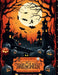 Skrämmande Halloween - Den ultimata målarboken för skräckälskare, tonåringar och vuxna: En avkopplande resa genom Halloween med spöklika och förtrolla by Spooky Printing Press